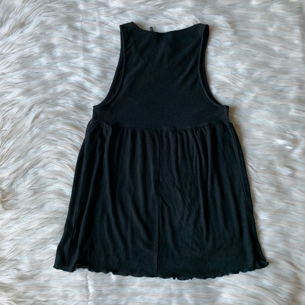 NWT UO Out From Under Rosie Swing Tank - Black - Picture 8 of 11